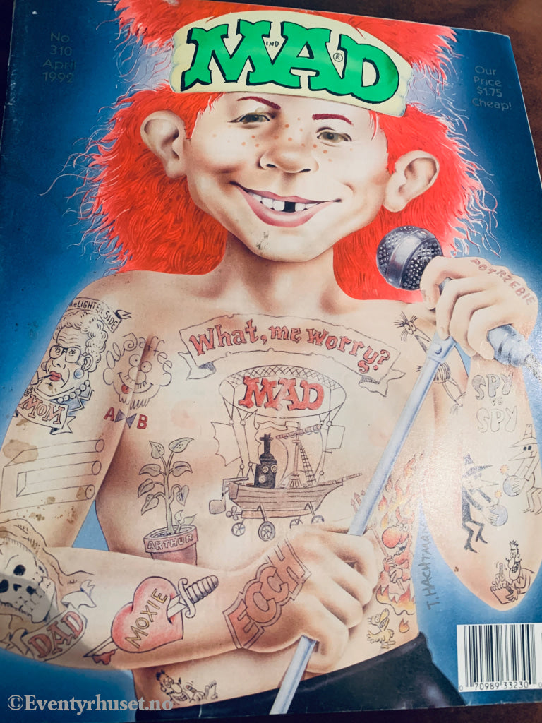 MAD. 1992/310. Tegneserieblad