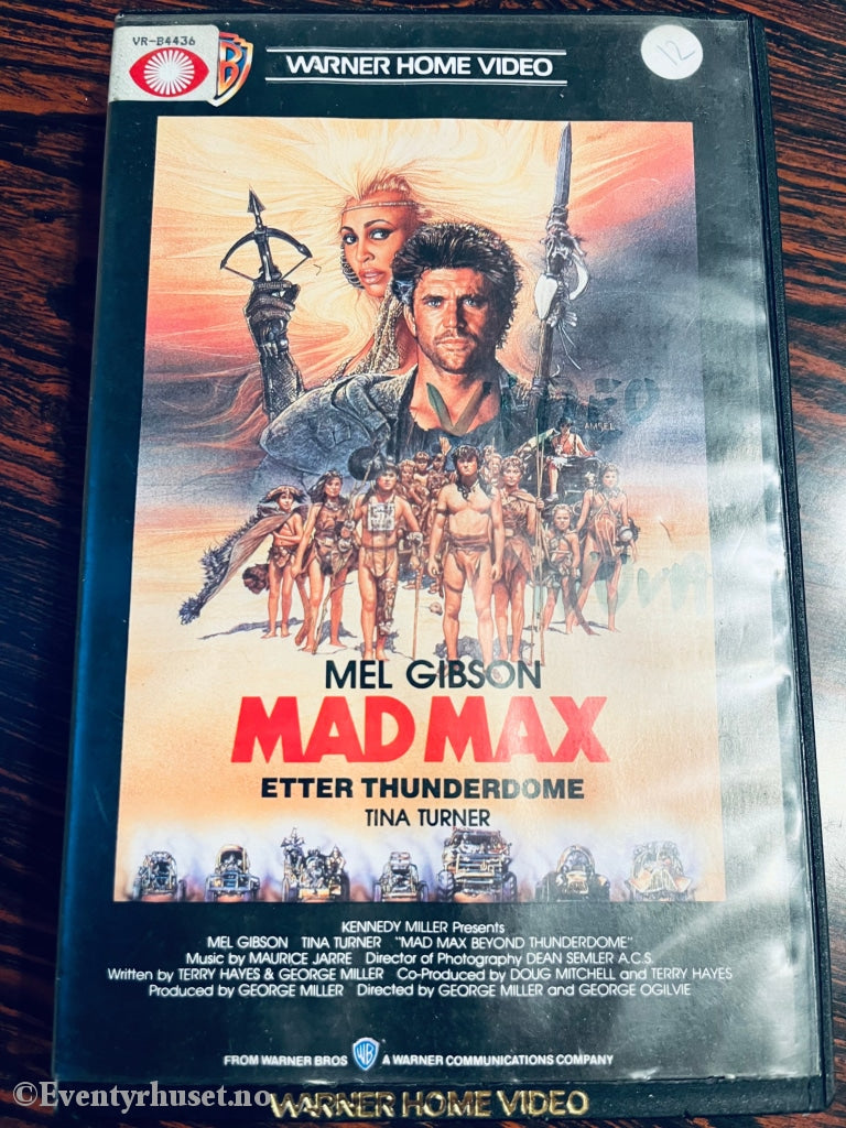 Mad Max. 1985. Vhs Big Box.