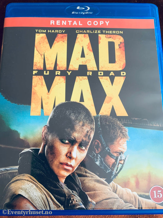 Mad Max Fury. Blu-Ray. Blu-Ray Disc