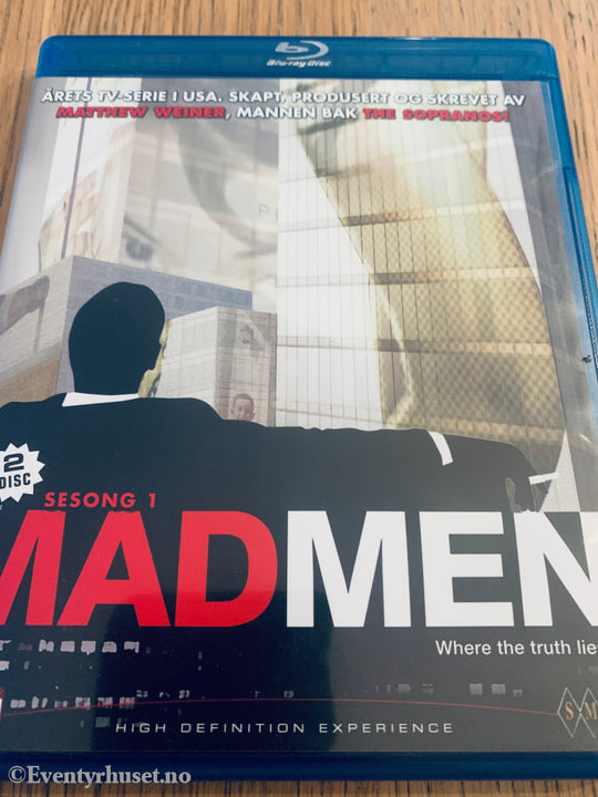 Mad Men: Sesong 1 (2007). Blu-Ray.
