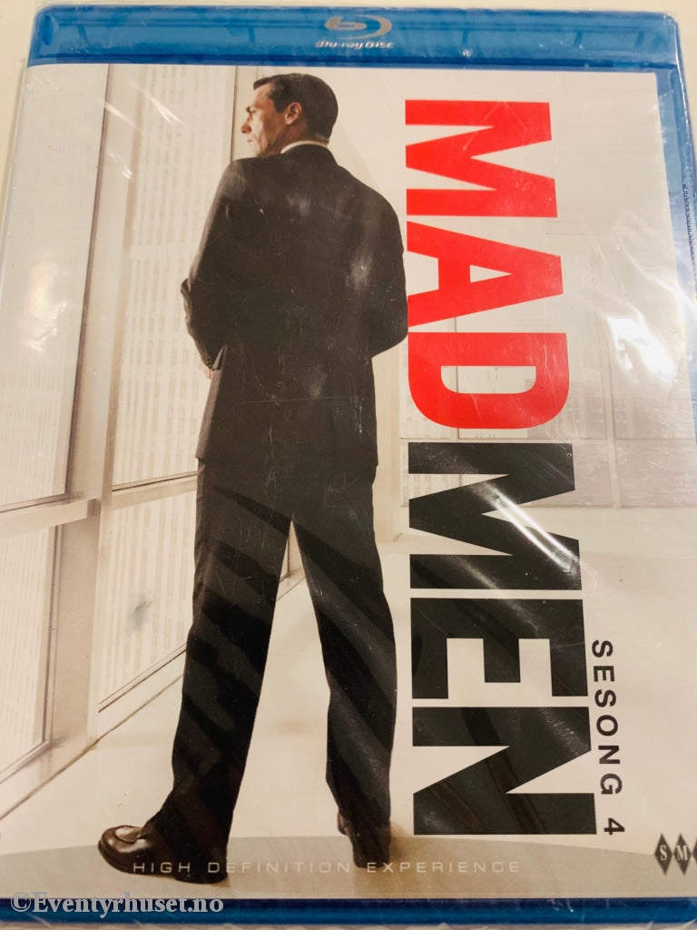 Mad Men. Sesong 4. Blu Ray. Ny I Plast! Blu-Ray Disc