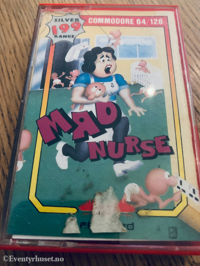 Mad Nurse (1986). Commodore 64 (C64) spill solgt i Norge!