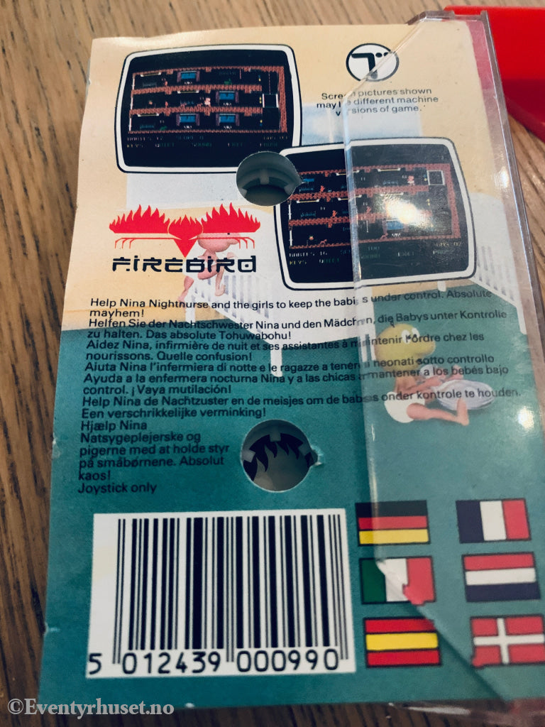 Mad Nurse (1986). Commodore 64 (C64) spill solgt i Norge!