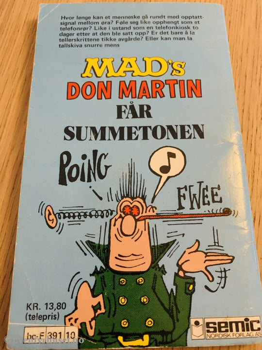 Mad Pocket Ii Nr.10 1984 (Mads Don Martin Får Summetonen). Pocketbok