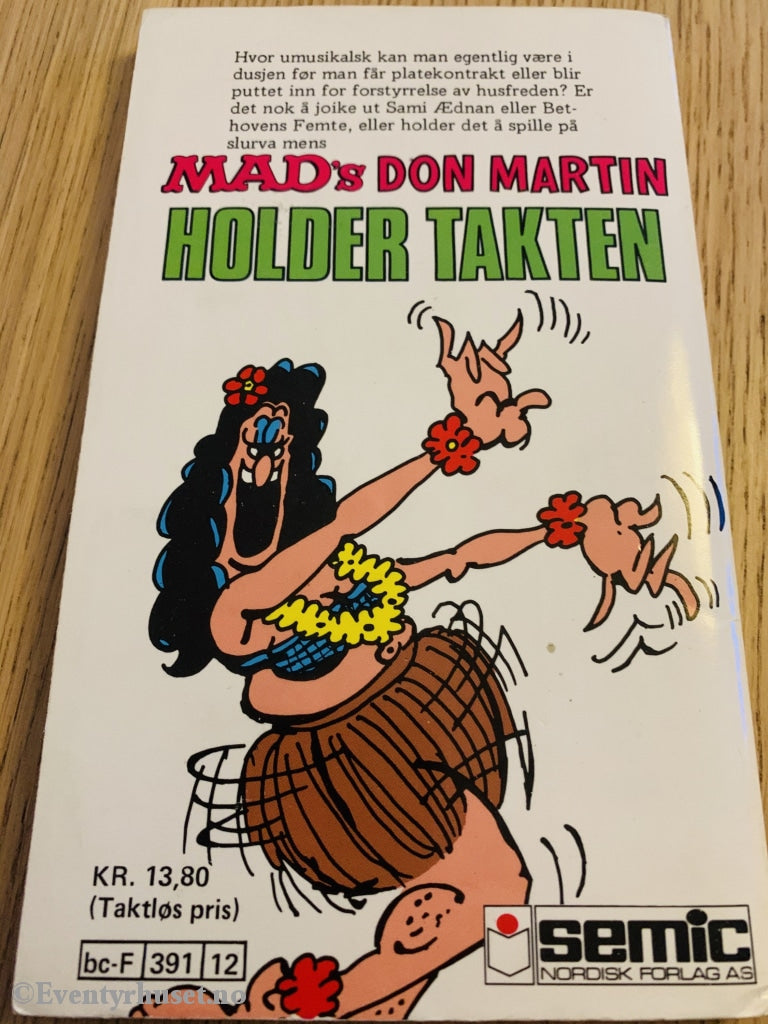 Mad Pocket Ii Nr.12 1985 (Mads Don Martin Holder Takten). Pocketbok