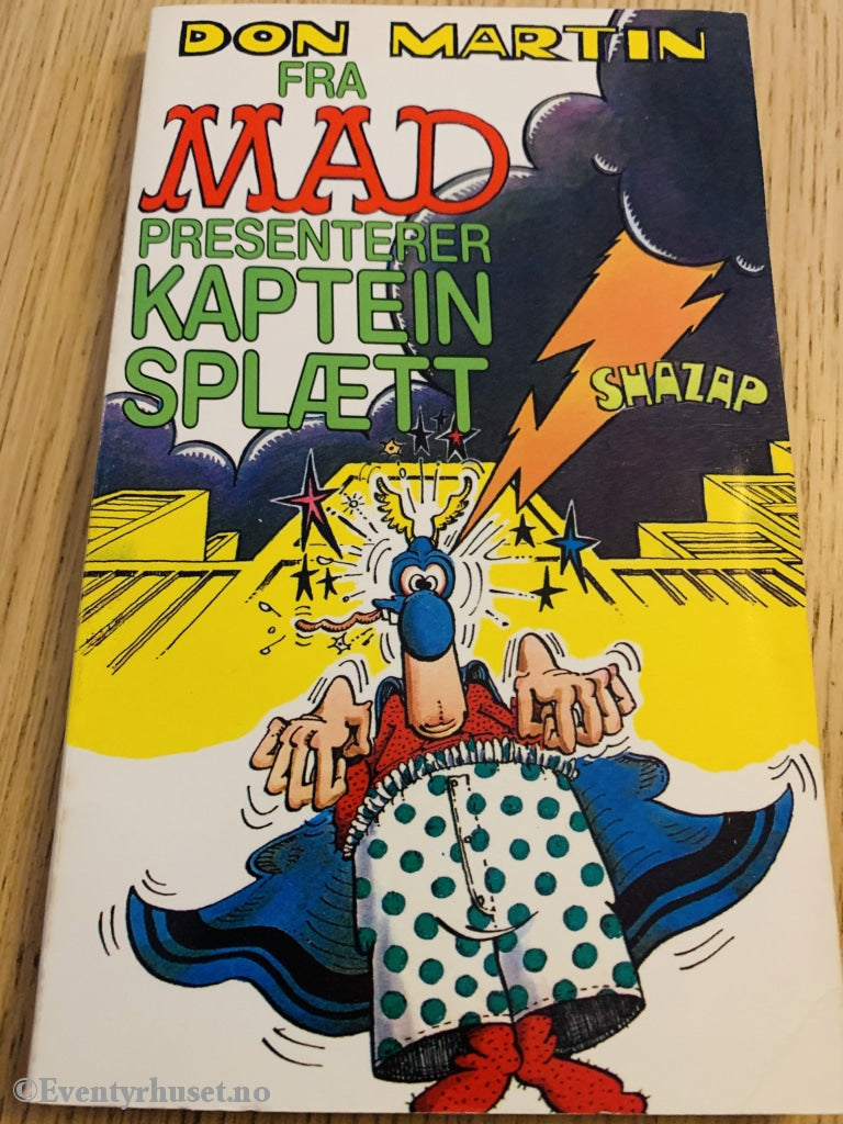 Mad Pocket Ii Nr.14 1985 (Don Martin Fra Mad Presenterer Kaptein Splætt). Pocketbok