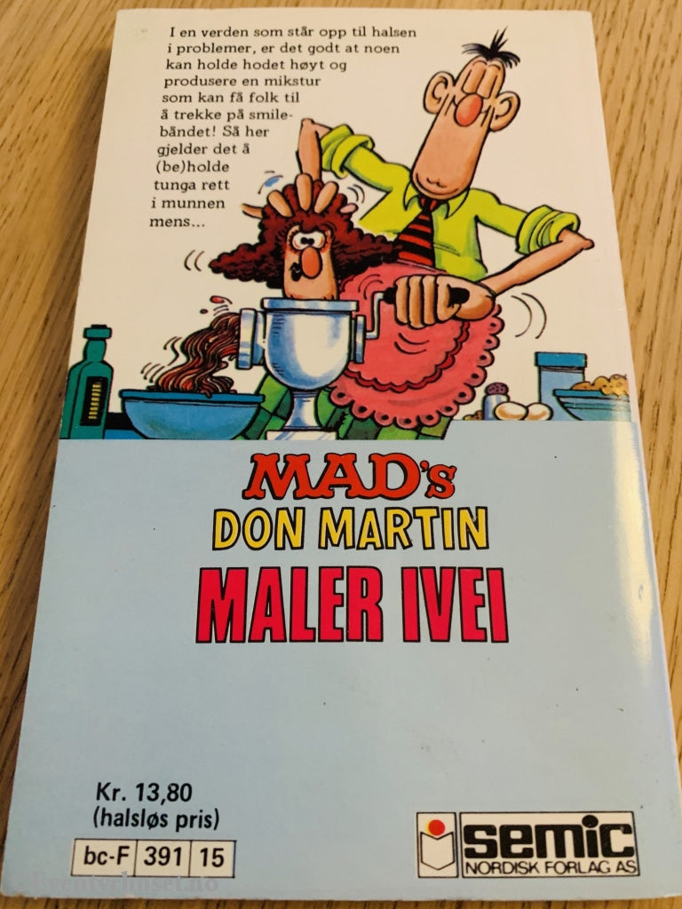 Mad Pocket Ii Nr.15 1985 (Mads Don Martin Maler I Vei). Pocketbok