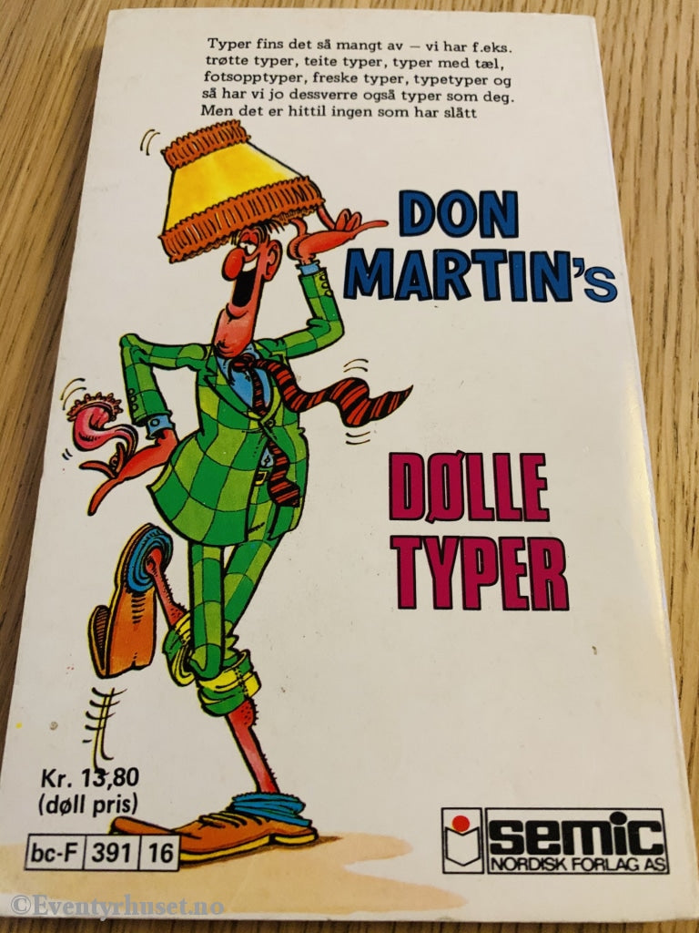 Mad Pocket Ii Nr.16 1986 (Mads Don Martins Dølle Typer). Pocketbok
