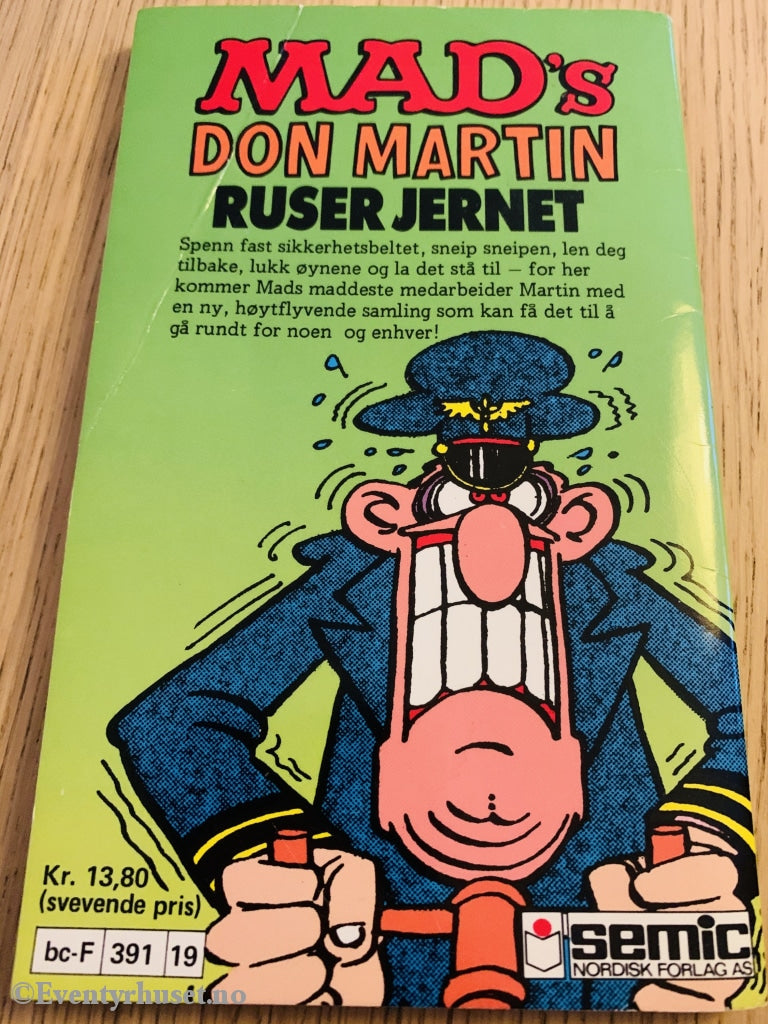 Mad Pocket Ii Nr.19 1987 (Mads Don Martin Ruser Jernet). Pocketbok
