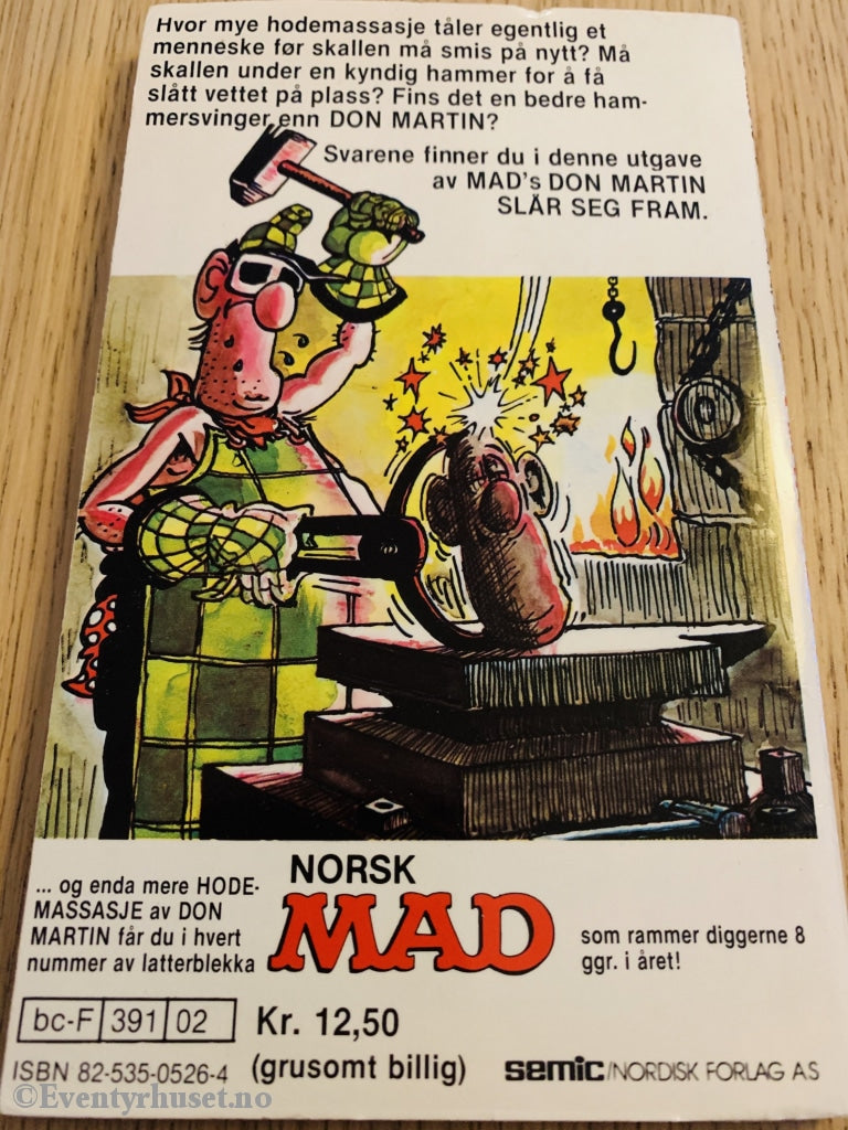 Mad Pocket Ii Nr.2 1982 (Mads Don Martin Slår Seg Fram). Pocketbok