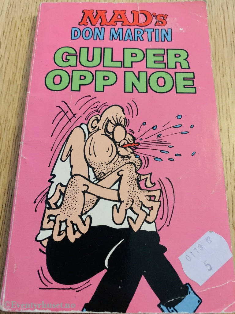 Mad Pocket Ii Nr.3 1982 (Mads Don Martin Gulper Opp Noe). Pocketbok