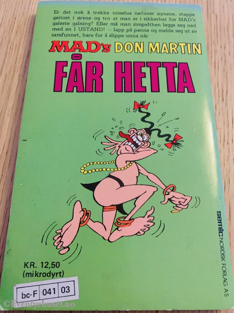 Mad Pocket Ii Nr.6 1983 (Mads Don Martin Får Hetta). Pocketbok
