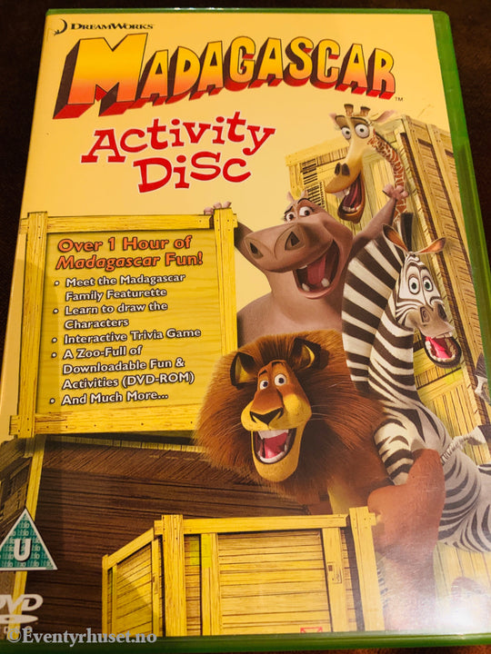 Madagascar: Activity Disc (2005). DVD-ROM.
