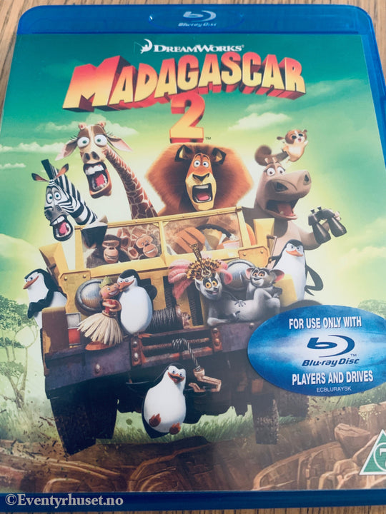 Madagaskar 2 (2008). Blu-Ray.