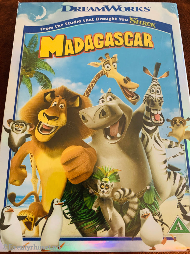 Madagaskar. DVD slipcase. Ny i plast! DVD