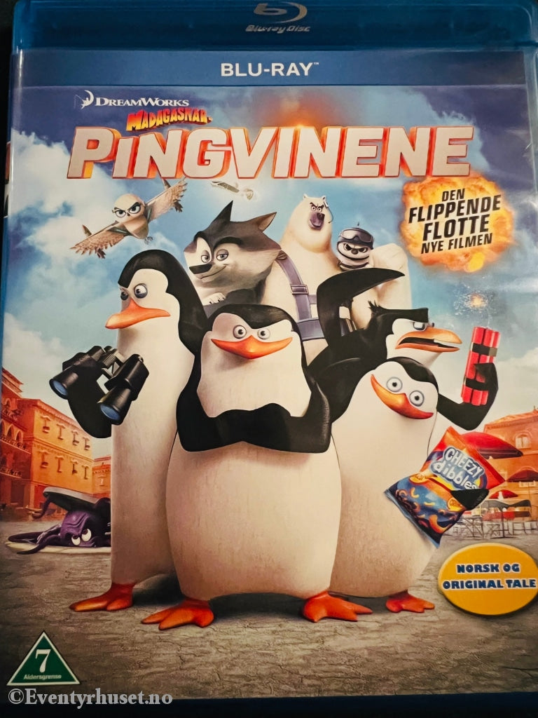 Madagaskar Pingvinene. Blu-Ray. Blu-Ray Disc