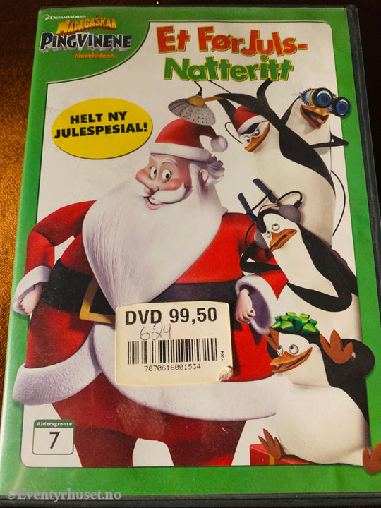 Madagaskar Pingvinene - Et Førjulsmareritt. 2011. Dvd. Dvd