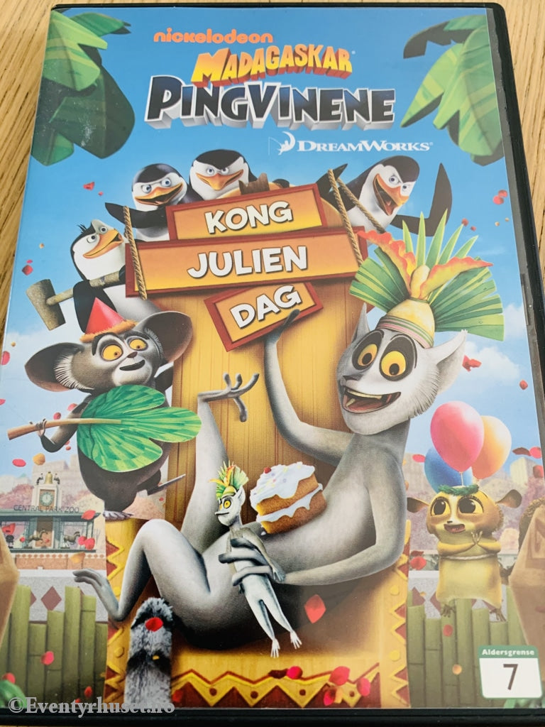 Madagaskar Pingvinene - Kong Julien Dag. 2010. Dvd. Dvd