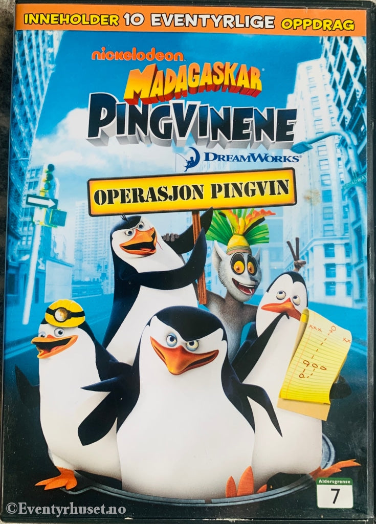 Madagaskar Pingvinene - Operasjon Pingvin. 2008. Dvd. Dvd
