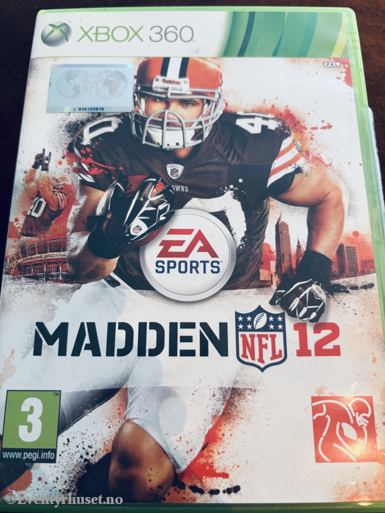 Madden NFL 12, 2011. Xbox-360-spill.
