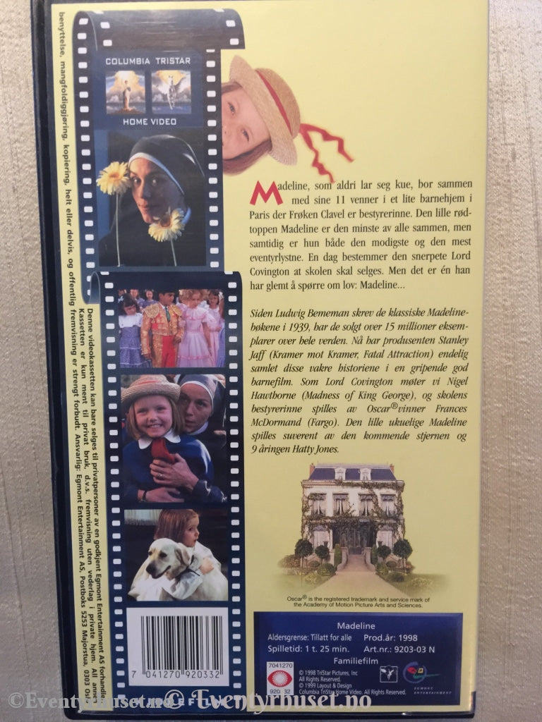 Madeline. 1998. Vhs. Vhs