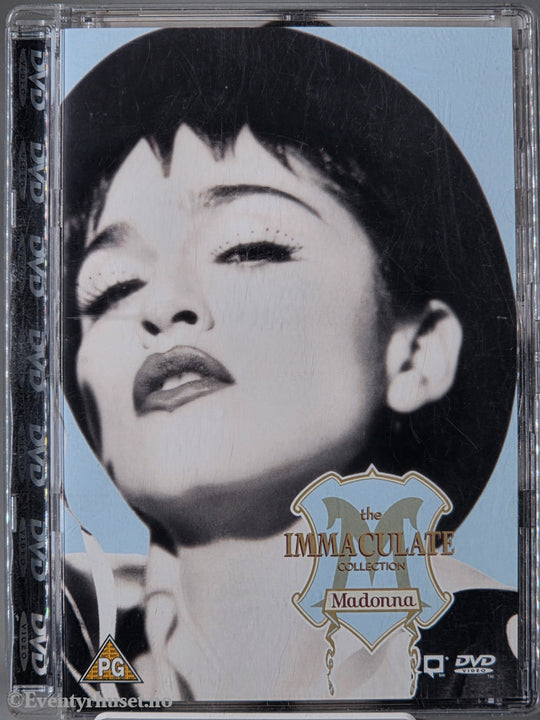 Madonna – The Immaculate Collection (1990). DVD Jewelcase.