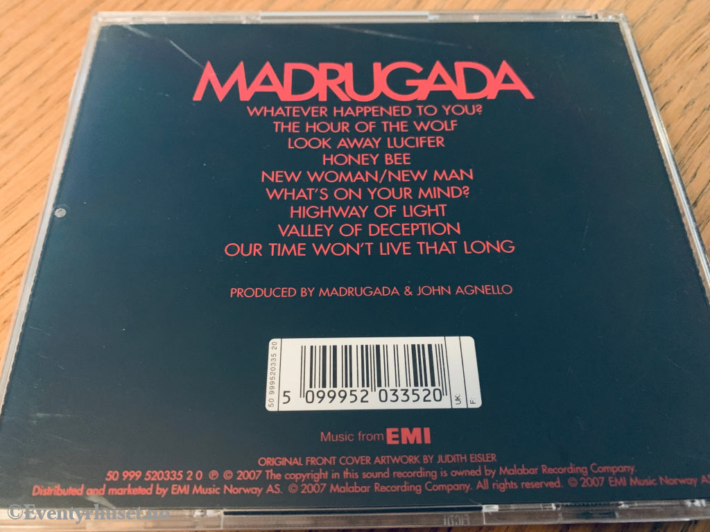 Madrugada. 2008. Madrugada. CD. Uten sleeve.