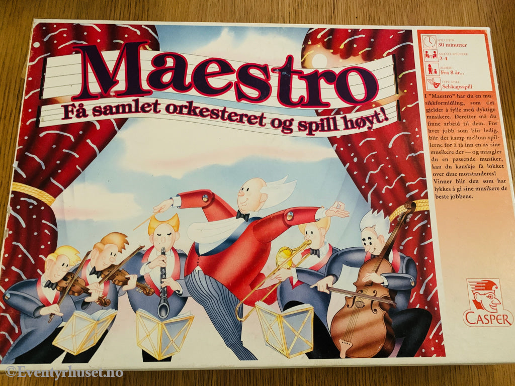 Maestro. 1996. Brettspill.