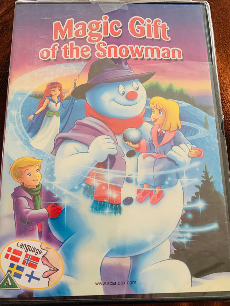Magic Gift of the Snowman. DVD. Ny i plast!