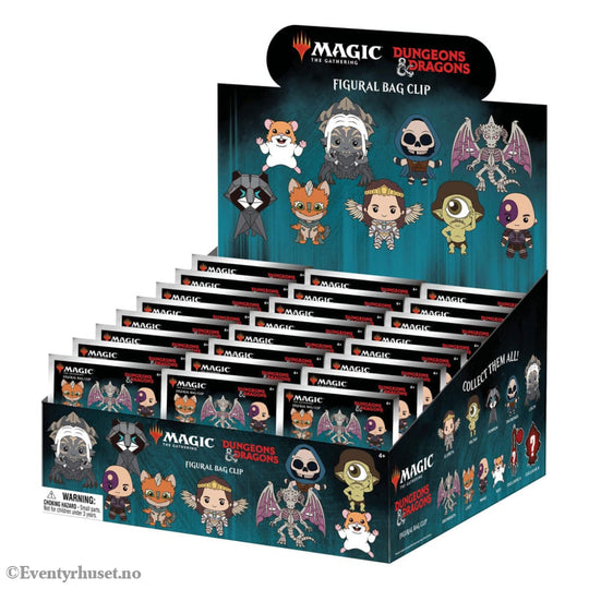 Magic the Gathering 3D PVC Bag Clips Series 1 Display (24) Fashion & Accessories