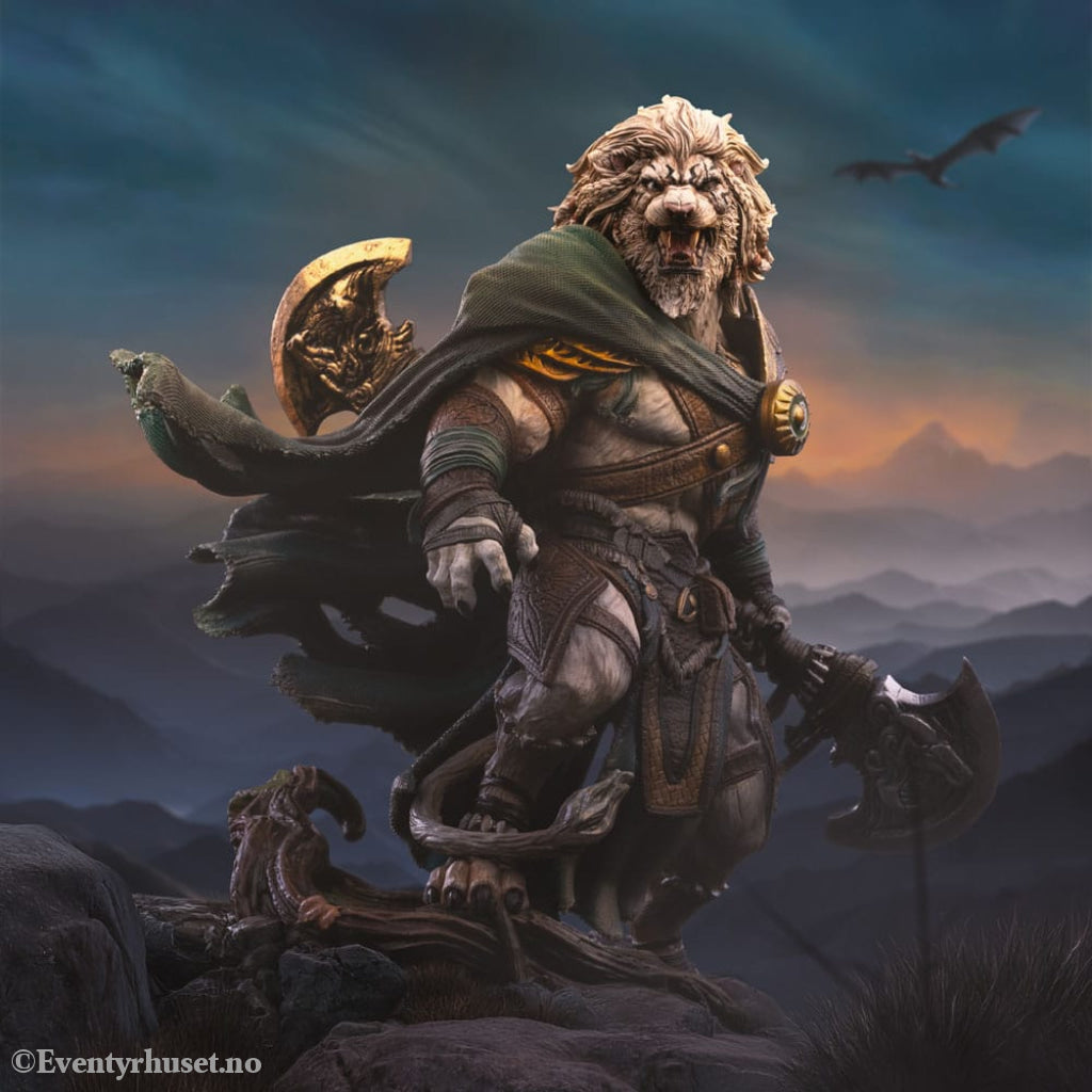 Magic The Gathering Art Scale Statue 1/10 Ajani Goldmane 26 cm Collectibles