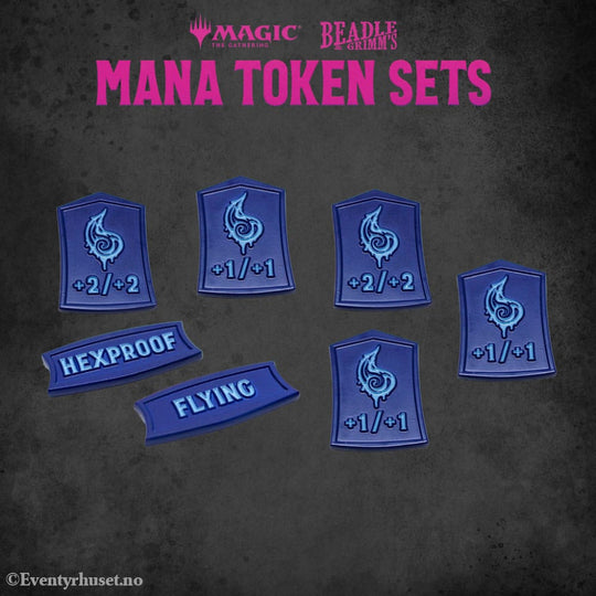 Magic the Gathering Dice and Token Pack Blue Mana Games
