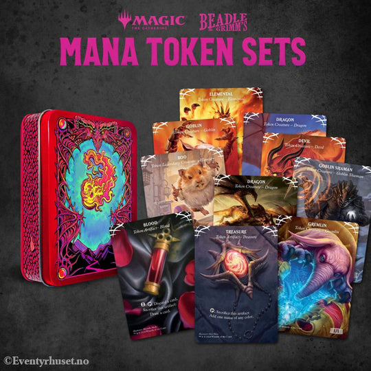 Magic the Gathering Dice and Token Pack Red Mana Games