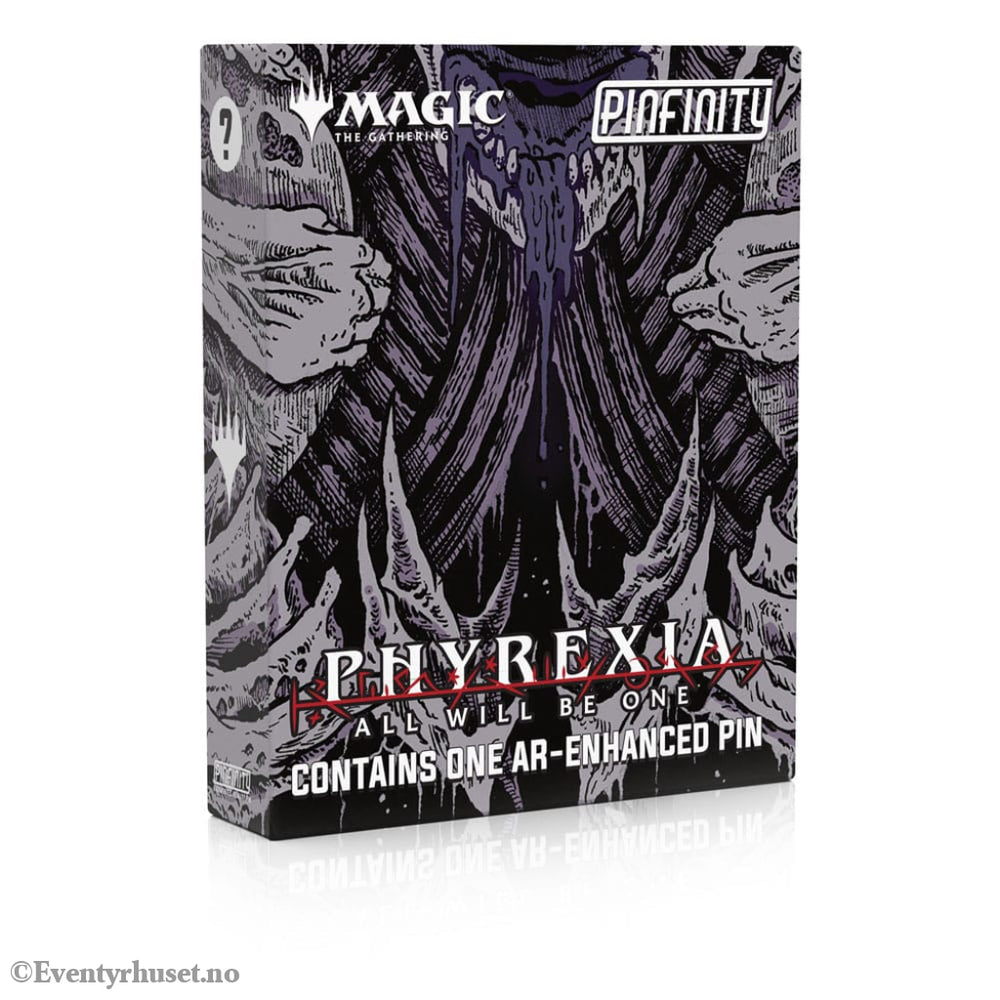 Magic: The Gathering Pins Blind Box Mystery Phyrexia Infected Lands Assortment (10) Fashion & Accessories