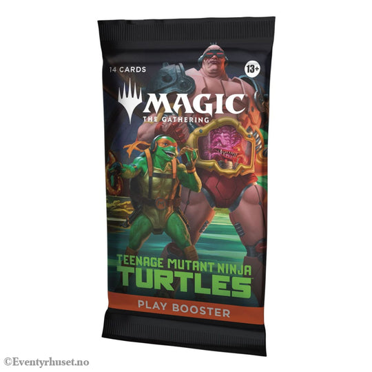 Magic the Gathering Teenage Mutant Ninja Turtles Play. 1 unopened pack. Leker