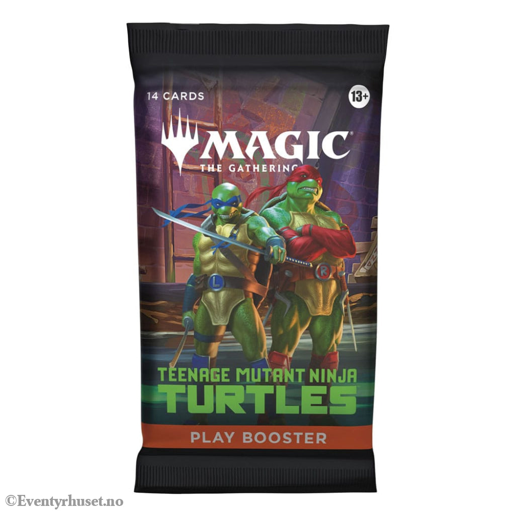 Magic the Gathering Teenage Mutant Ninja Turtles Play. 1 unopened pack. Leker