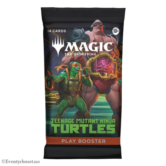 Magic the Gathering Teenage Mutant Ninja Turtles Play. 1 unopened pack. Leker