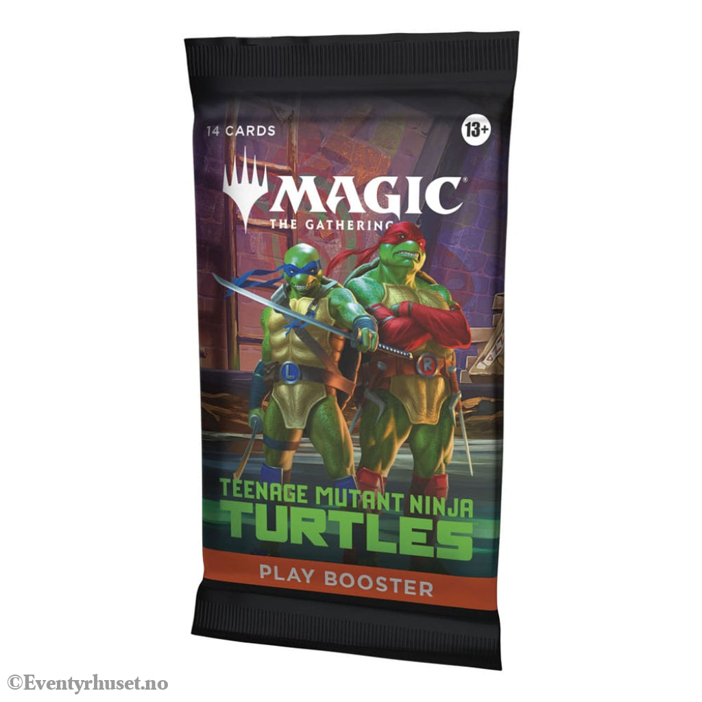 Magic the Gathering Teenage Mutant Ninja Turtles Play. 1 unopened pack. Leker