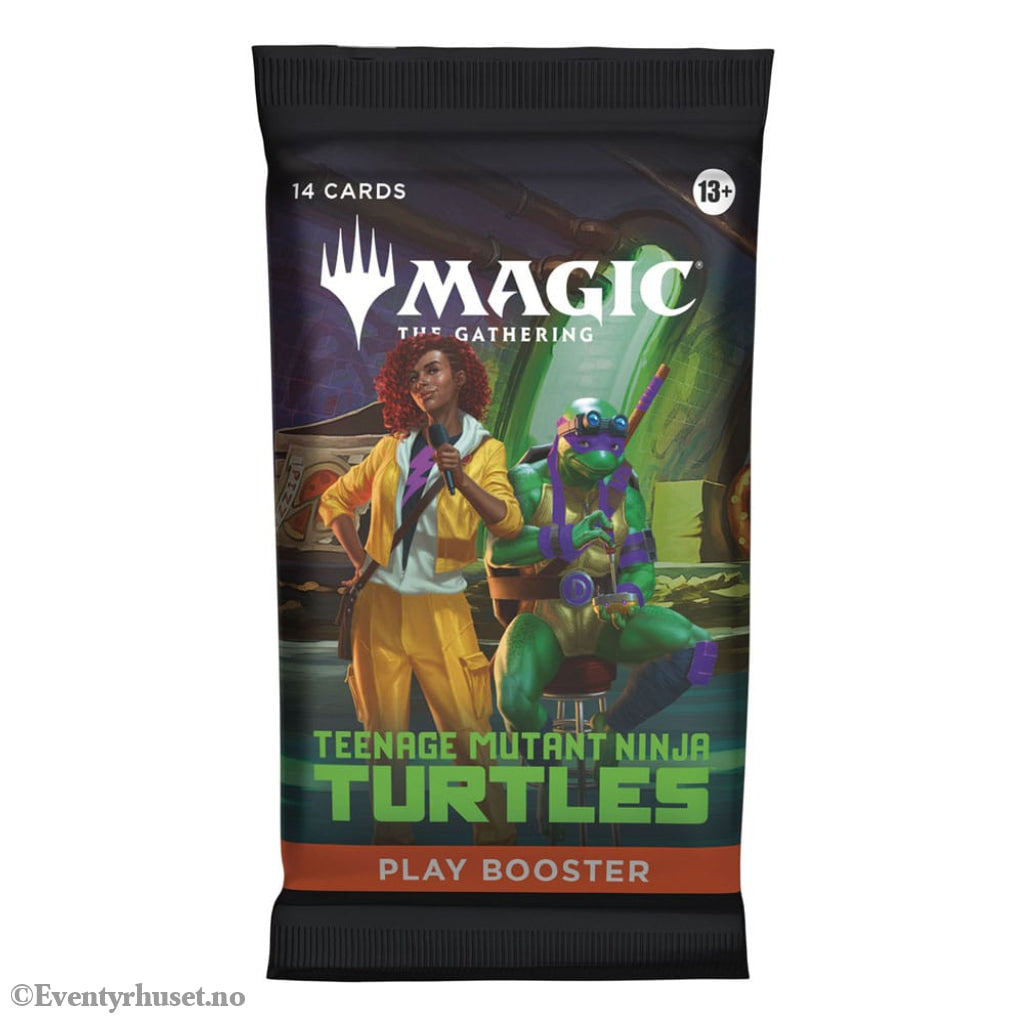 Magic the Gathering Teenage Mutant Ninja Turtles Play. 1 unopened pack. Leker