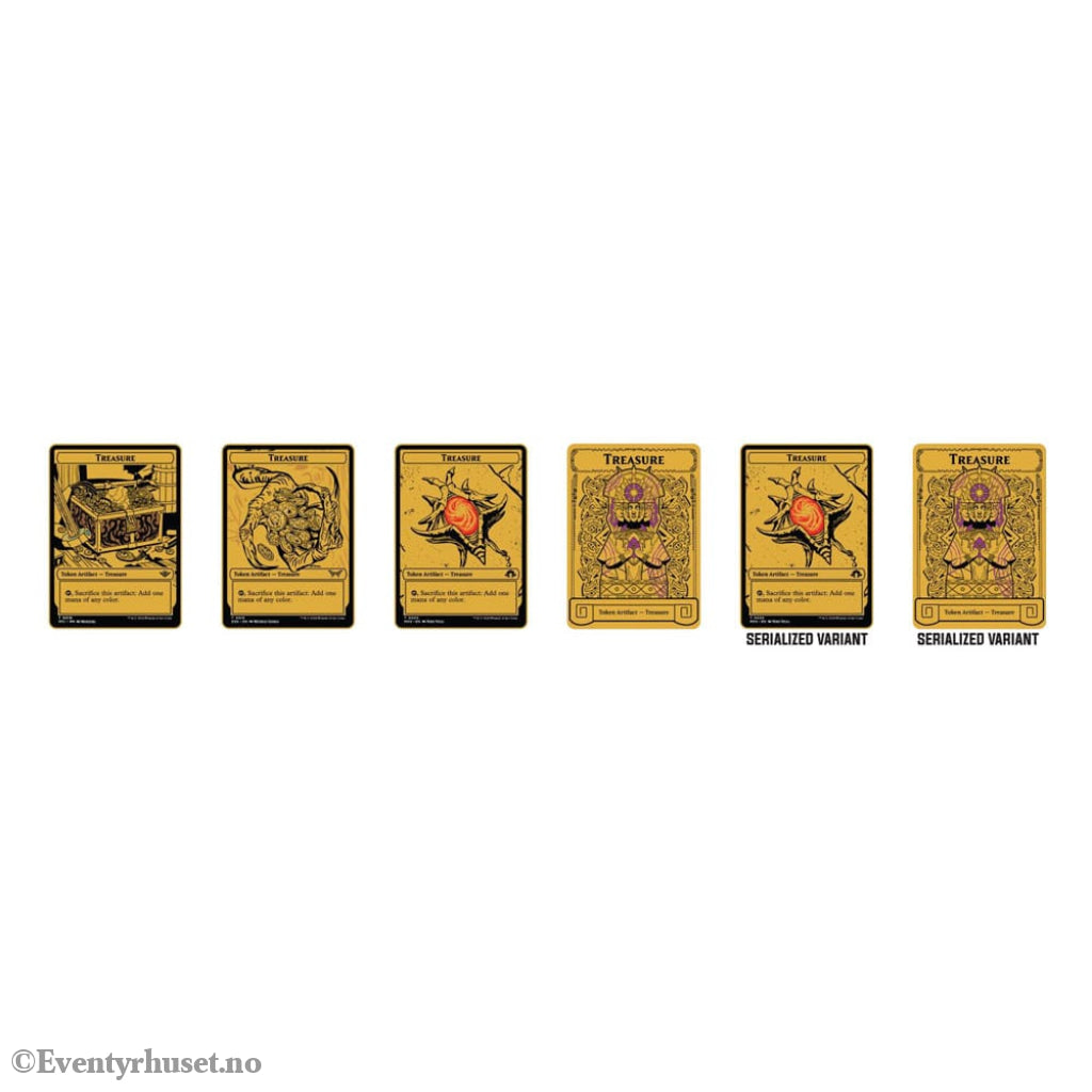Magic: The Gathering Token Blind Box Mystery Treasure Token Assortment (10) Fashion & Accessories
