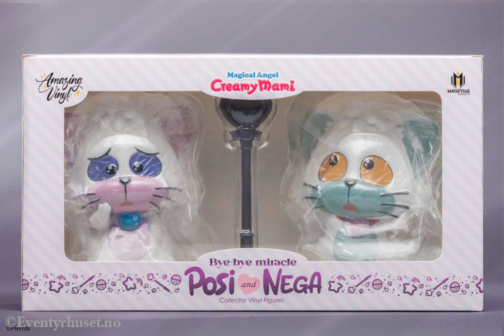 Magical Angel Creamy Mami Statue 1:1 Amazing Vinyl Posi and Nega 14 cm Manga & Anime