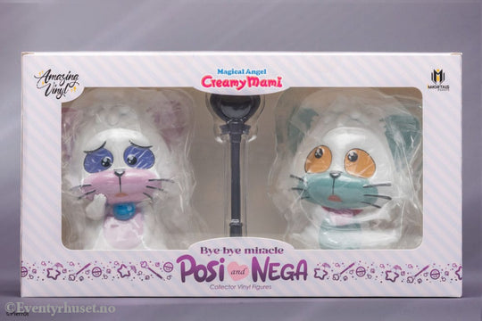 Magical Angel Creamy Mami Statue 1:1 Amazing Vinyl Posi and Nega 14 cm Manga & Anime