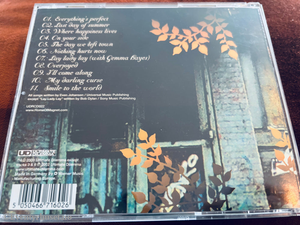 Magnet - On Your Side. CD.