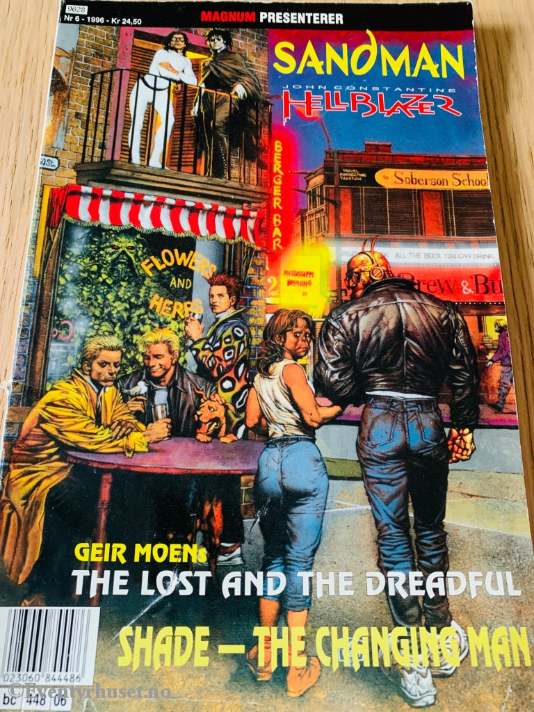 Magnum Presenterer. 1996/06. Sandman Hellblazer. Tegneserieblad