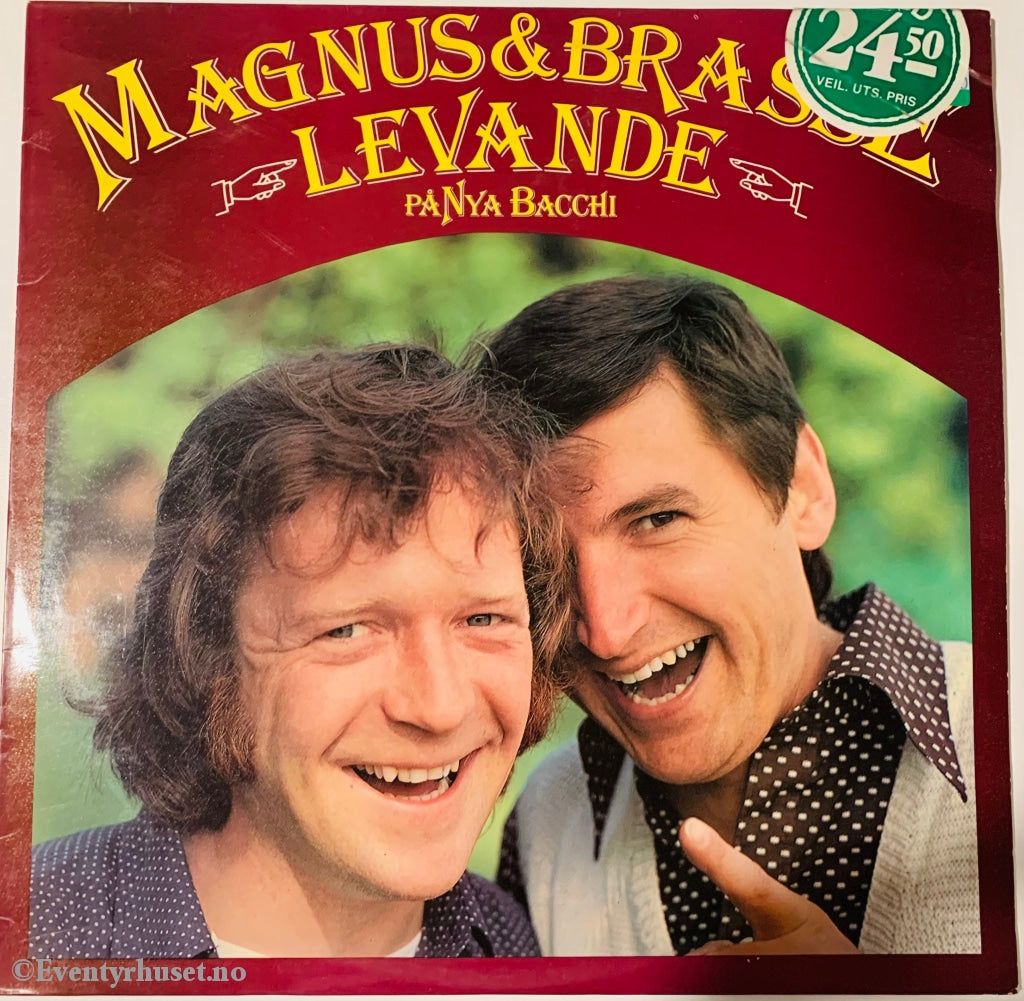 Magnus & Brasse Levande. 1975. Lp. Lp Plate