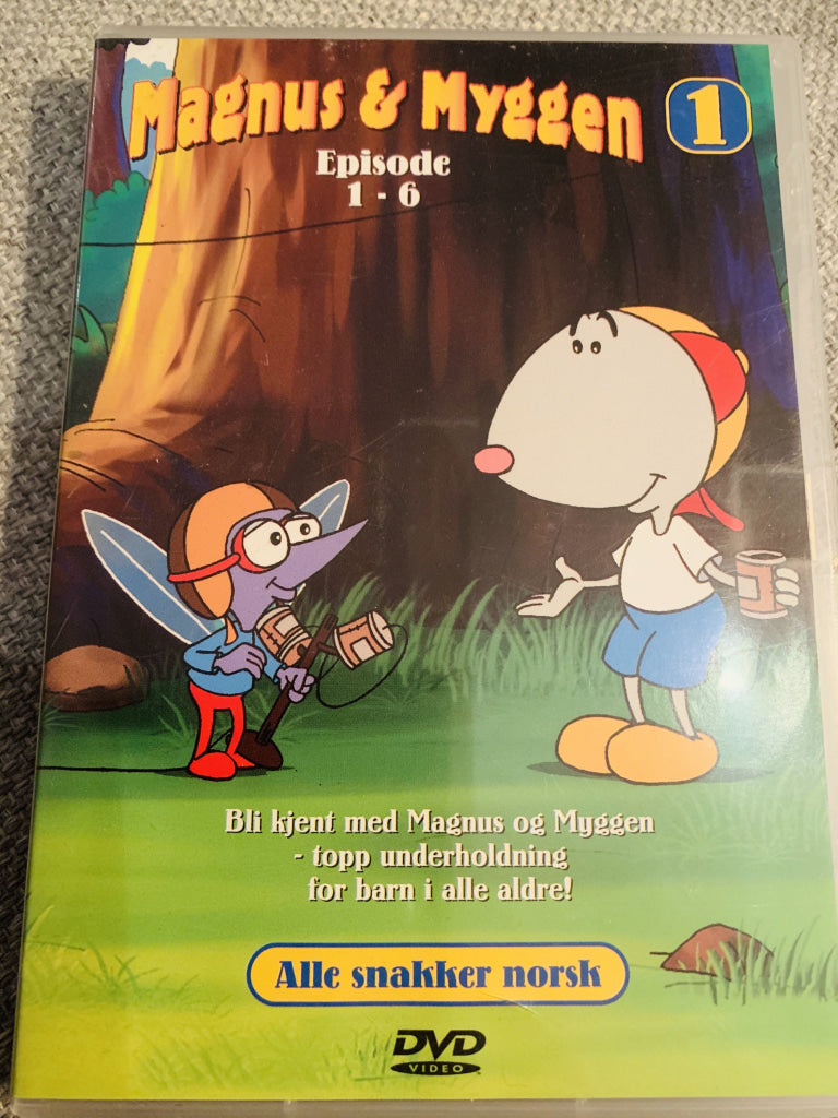 Magnus & Myggen 1. Episode 1-6. 2000. Dvd. Dvd
