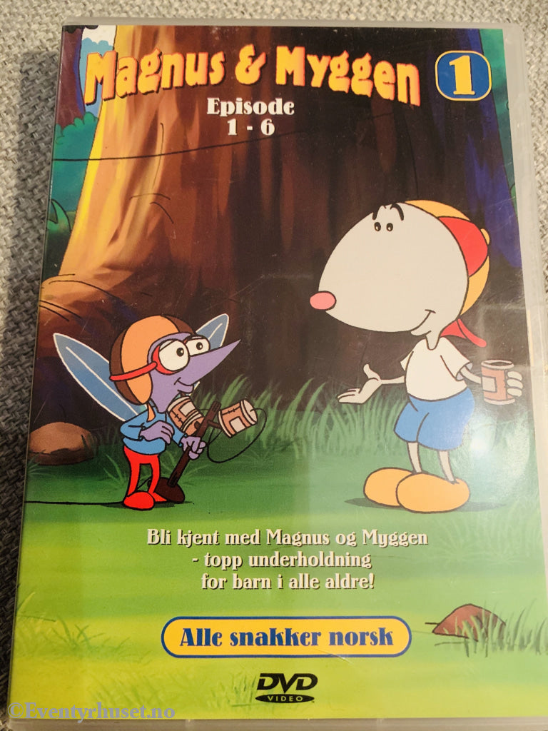 Magnus & Myggen 1. Episode 1-6. 2000. Dvd. Dvd