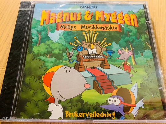 Magnus & Myggen. Mollys Musikkmaskin. Pc Spill. Ny I Plast! Spill
