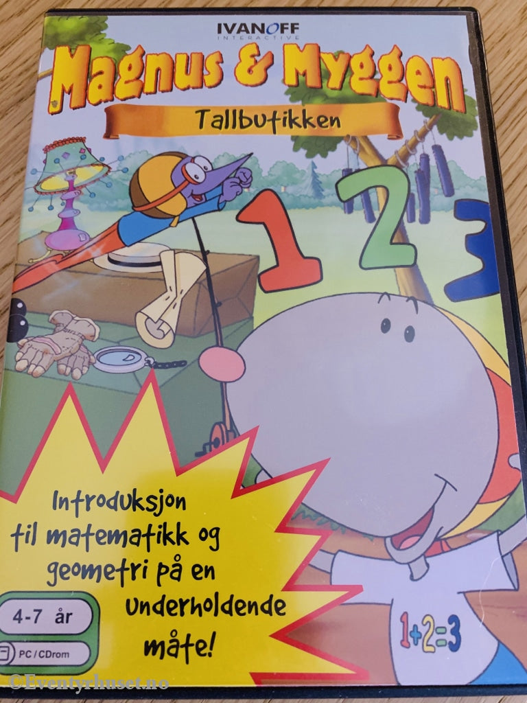 Magnus & Myggen. Tallbutikken. Pc Spill. Spill