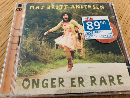 Maj Britt Andersen. Onger Er Rare. Cd. Cd